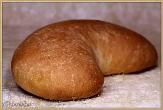 Пшеничный хлеб с цельнозерновой мукой «Кепка» (в духовке)