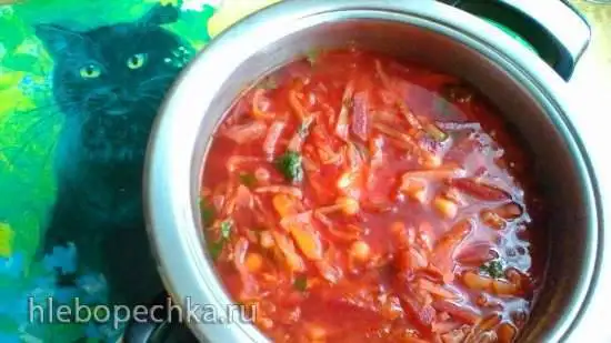 Борщ украинский