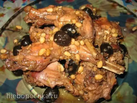 Кролик по лигурийски