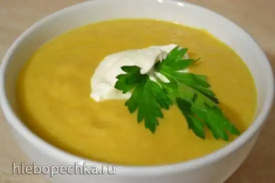 Суп-пюре из манго в мультиблендере Profi Cook