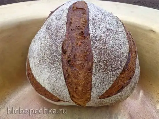 Солодовый хлеб на темном пиве