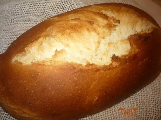 Заварной молочный хлеб
