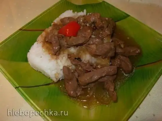 Мясо в пряном соусе «Ужин по китайски»  (мультиварка Panasonic SR-TMH18)