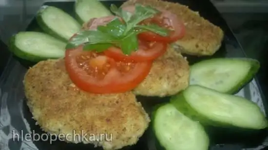 Рыбные котлеты с овсяными хлопьями (скороварка Steba DD1)