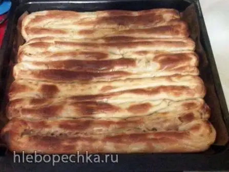 Бёрек (с мясом и картошкой)
