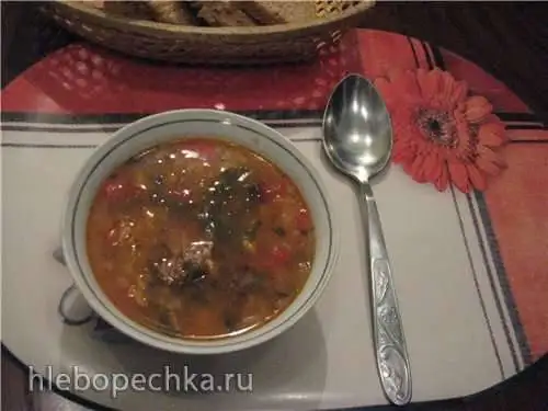 Харчо из говядины