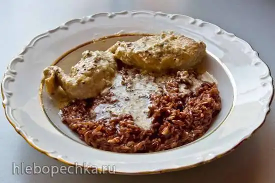 Кролик тушеный с гарниром из риса «Рубин»( Скороварка Steba DD1)