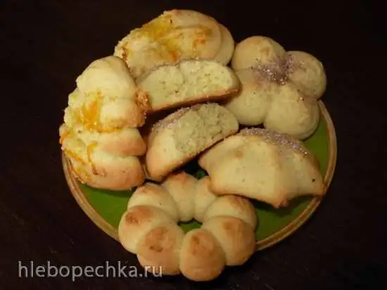 Яблочно-тыквенное печенье с корицей (пресс-шприц для теста Tescoma)