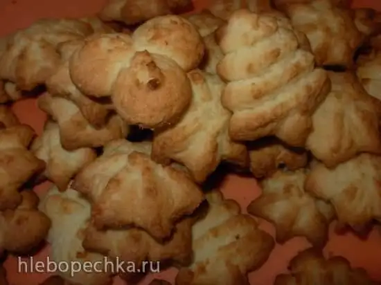 Кокосовое печенье (пресс-шприц для теста Tescoma)
