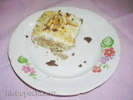 Песочный тортик на скорую руку (мультиблендер Profi Cook PC-МСМ1024 и вспениватель Profi Cook PC-MS 1032)
