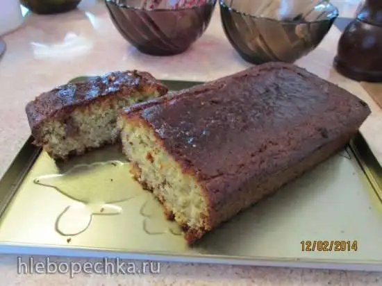 Кекс без пшеничной муки и яиц очень вкусный