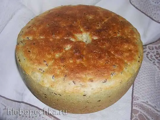 Хлеб пшеничный (в основе льняной кисель и овсяное молоко)