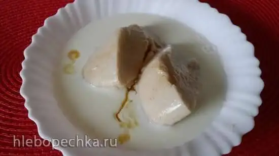 Молочная река, кисельные берега (кисель из овсяного молока с молоком)