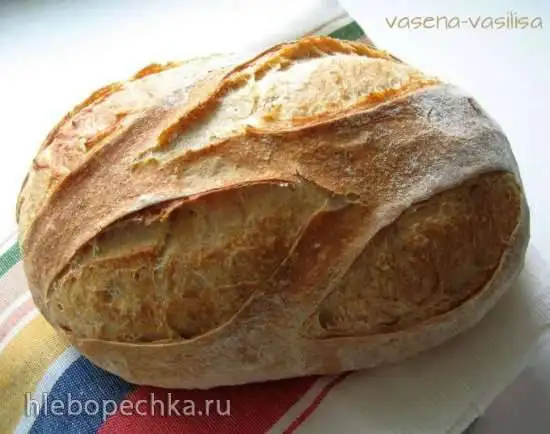 Коммунальный хлеб на закваске (Pane Comune con Lievito Madre)