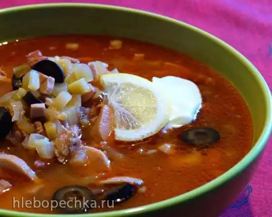 Мясная солянка «После бани» от Ильи Лазерсона