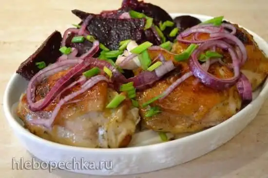 Куриные окорочка запеченные на шпажках