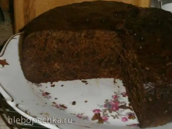 Финиковый пирог с шоколадом