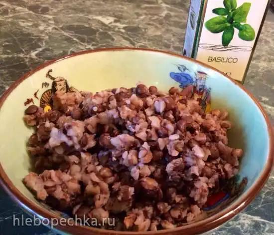 Гречневая каша с чечевицей