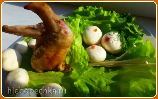 Куриные крылышки в рисовом уксусе (мультиварка Brand 701)