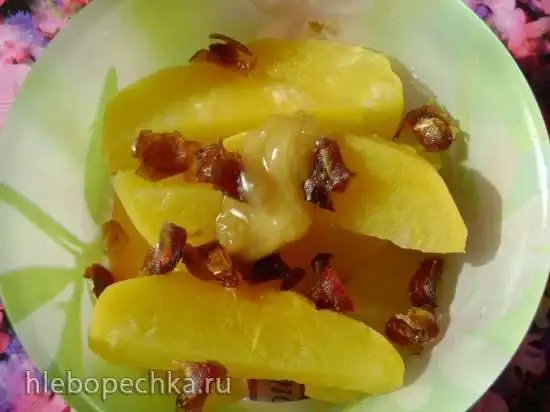 Репа с финиками и мёдом (просто, вкусно, полезно)