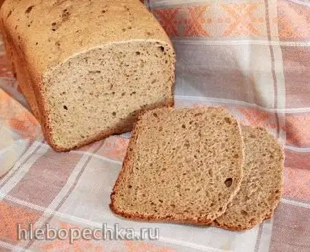 Дарницкий хлеб на сухой закваске в хлебопечке Moulinex