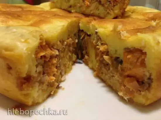 Пирог с рыбой (скороварка Steba DD1 ECO)