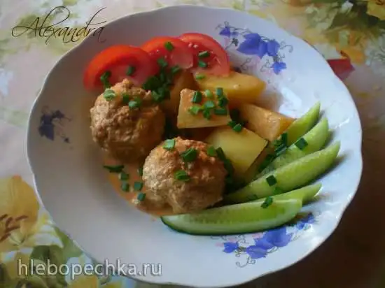Тефтели из рыбного фарша в скороварке Steba
