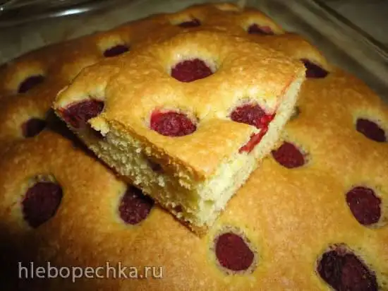 Малиновый пирог