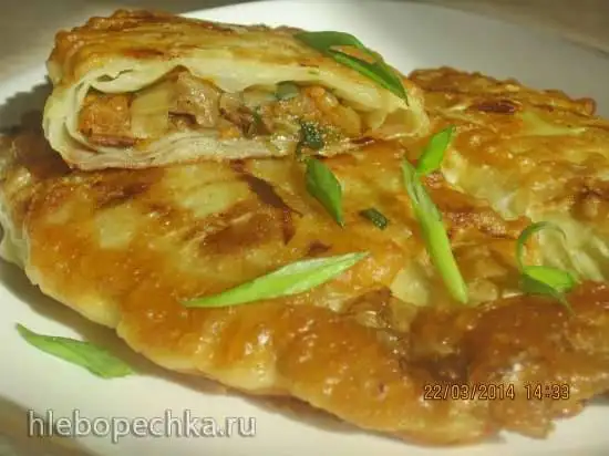Шницели капустные с грибами (постные)