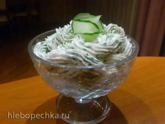 Чесночный крем для бутербродов
