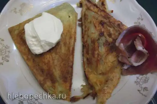 Рёшти и драники в сэндвичнице (Steba)