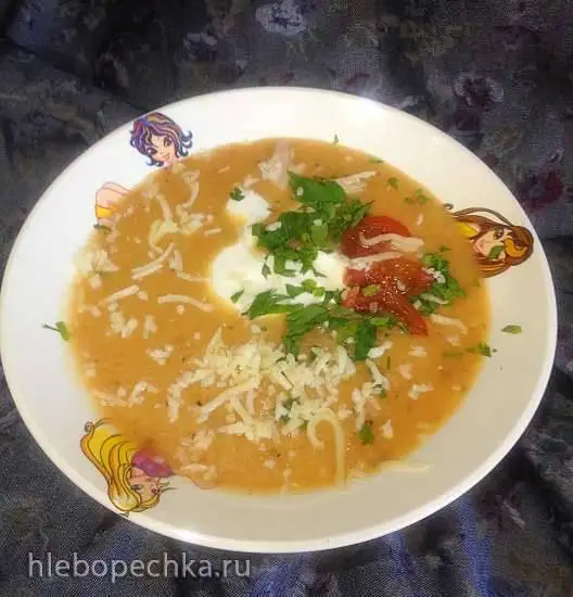 Испанский чечевичный суп-пюре (мультиблендер Profi Cook PC-МСМ1024)