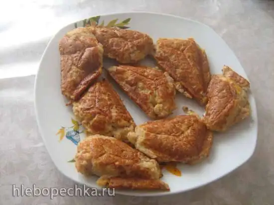 Картофельно-мясные запеканочки в сэндвичнице Steba SG40