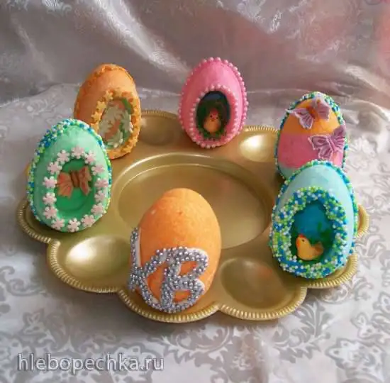 Сахарные яйца