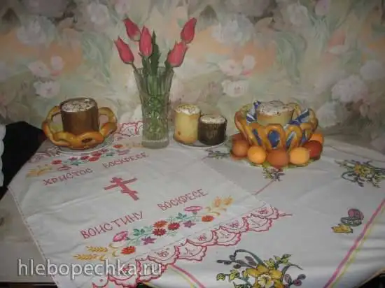 Куличи (паски) пасхальные заварные от Светты