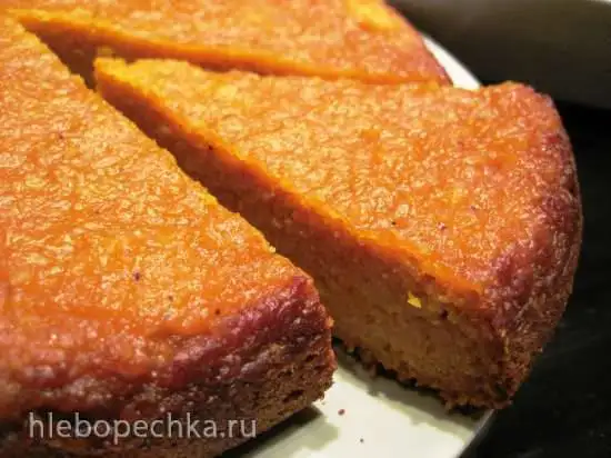 Морковный пирог в скороварке (мультиварке)