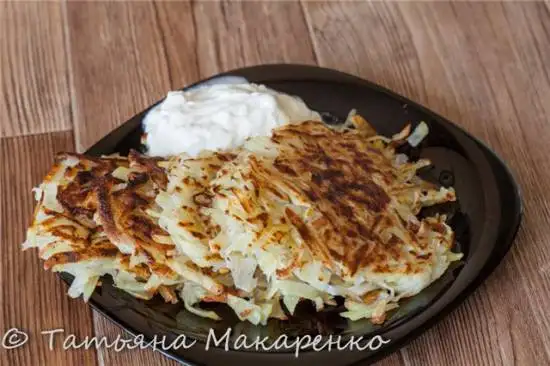Дранички картофельные  в гриле GF150
