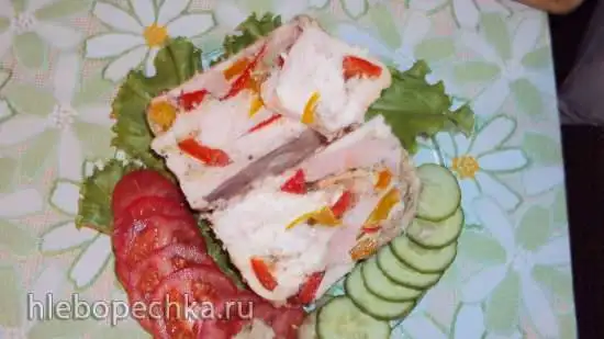 Рулет куриный диетический в ветчиннице Тескома