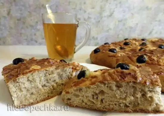 Фокачча на опаре