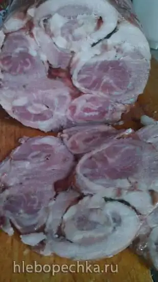 Рулетики из свиной шейки в Тескоме