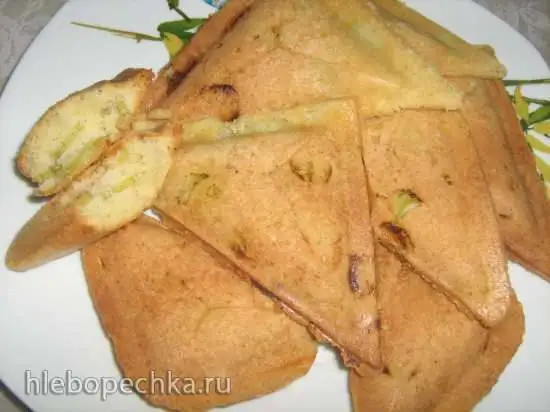 Пирожки с ревенем  в сэндвичнице Steba SG40