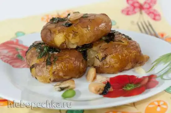 Запеченный картофель с хрустящей корочкой