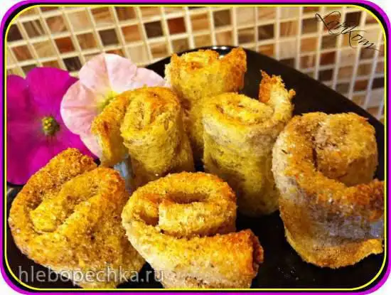 Коричные рулетики