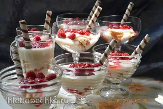Рисовый десерт «Малиновая радость» (Profi Cook PC-МСМ1024)