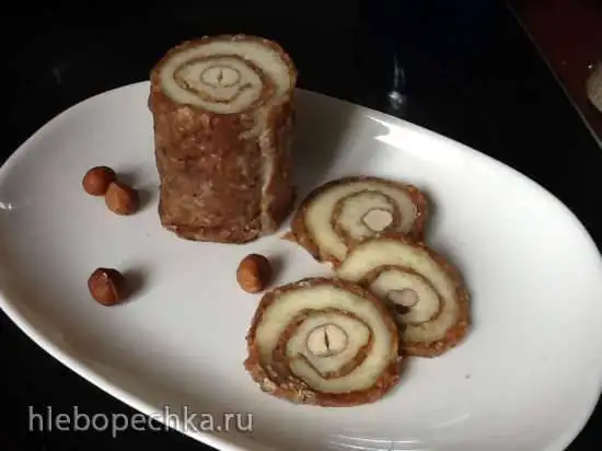 Сыр домашний десертный, два варианта подачи