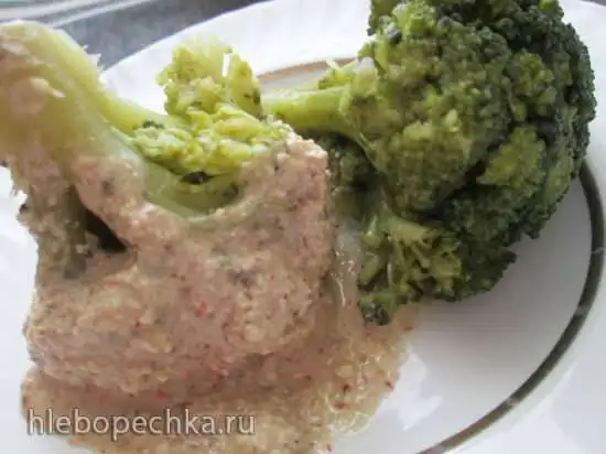 Соус Баже с капустой брокколи
