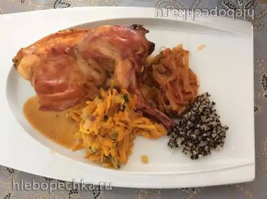 Кролик в травах (диетический рецепт)
