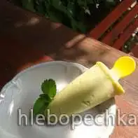 Сорбет «Мохито» с авокадо