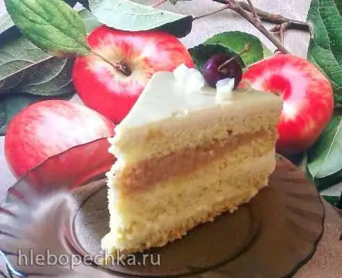 Торт «Карамельно-коричное яблочко»