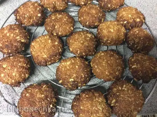 Овсяное печенье без яиц